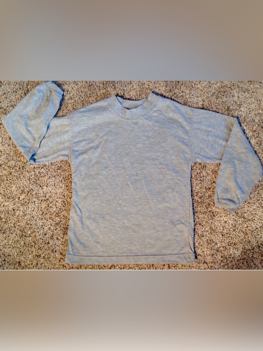 Key Elements Long Sleeve T-Shirt  Boys Size 8 Gray